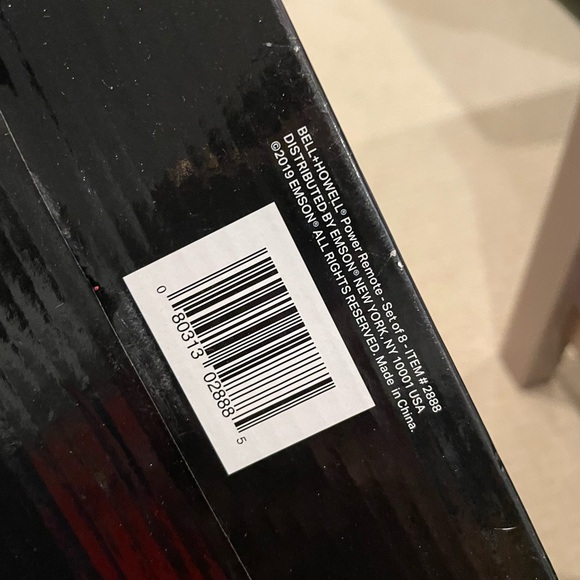 ❌SOLD❌Bell + Howell HIGH PERFORMANCE LED LIGHTS w/ Remote, Set of 8,Almond Color - Picture 5 of 5